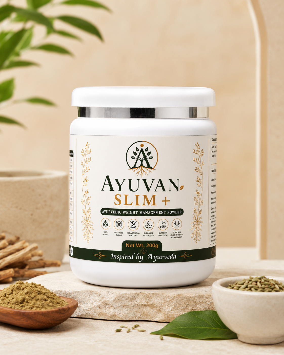 AYUVAN Slim+ Front View